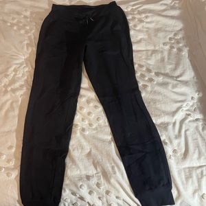 Black Lululemon Ready to Rulu Joggers